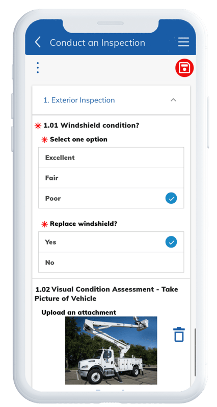 EZMaxMobile inspection forms